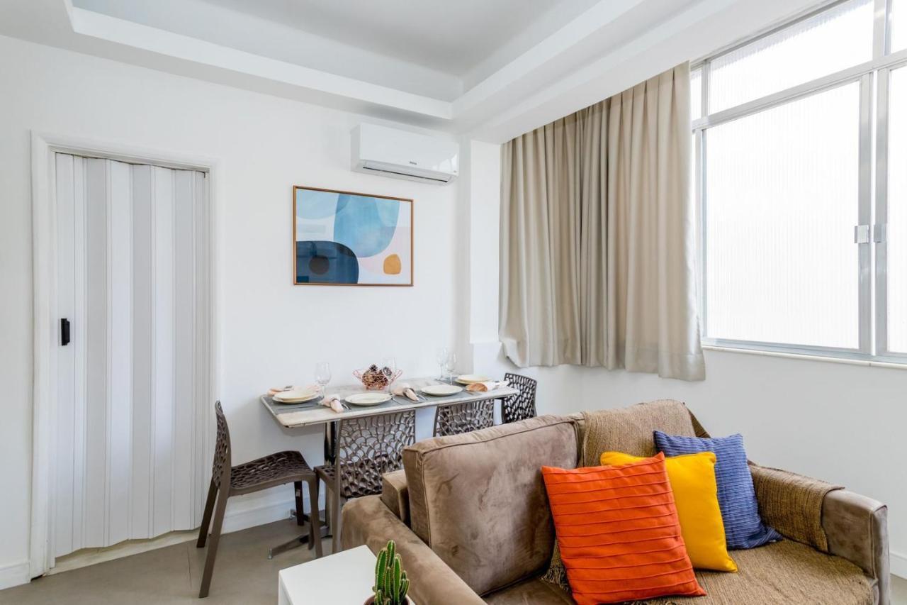 Relax Em Copacabana, Quarto E Sala, 150 Mt Da Praia, Cozinha, Maq De Lavar Roupa E Ar Rio de Janeiro Kültér fotó