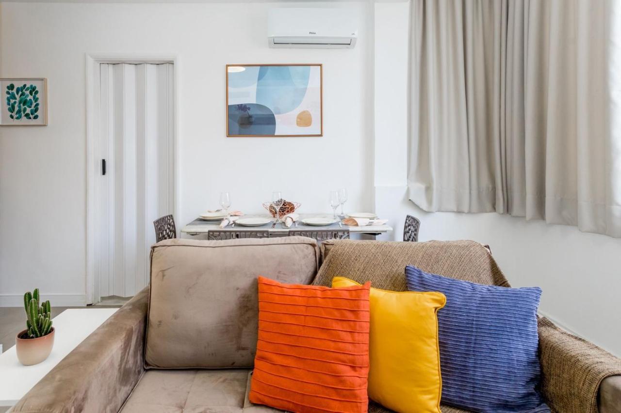 Relax Em Copacabana, Quarto E Sala, 150 Mt Da Praia, Cozinha, Maq De Lavar Roupa E Ar Rio de Janeiro Kültér fotó
