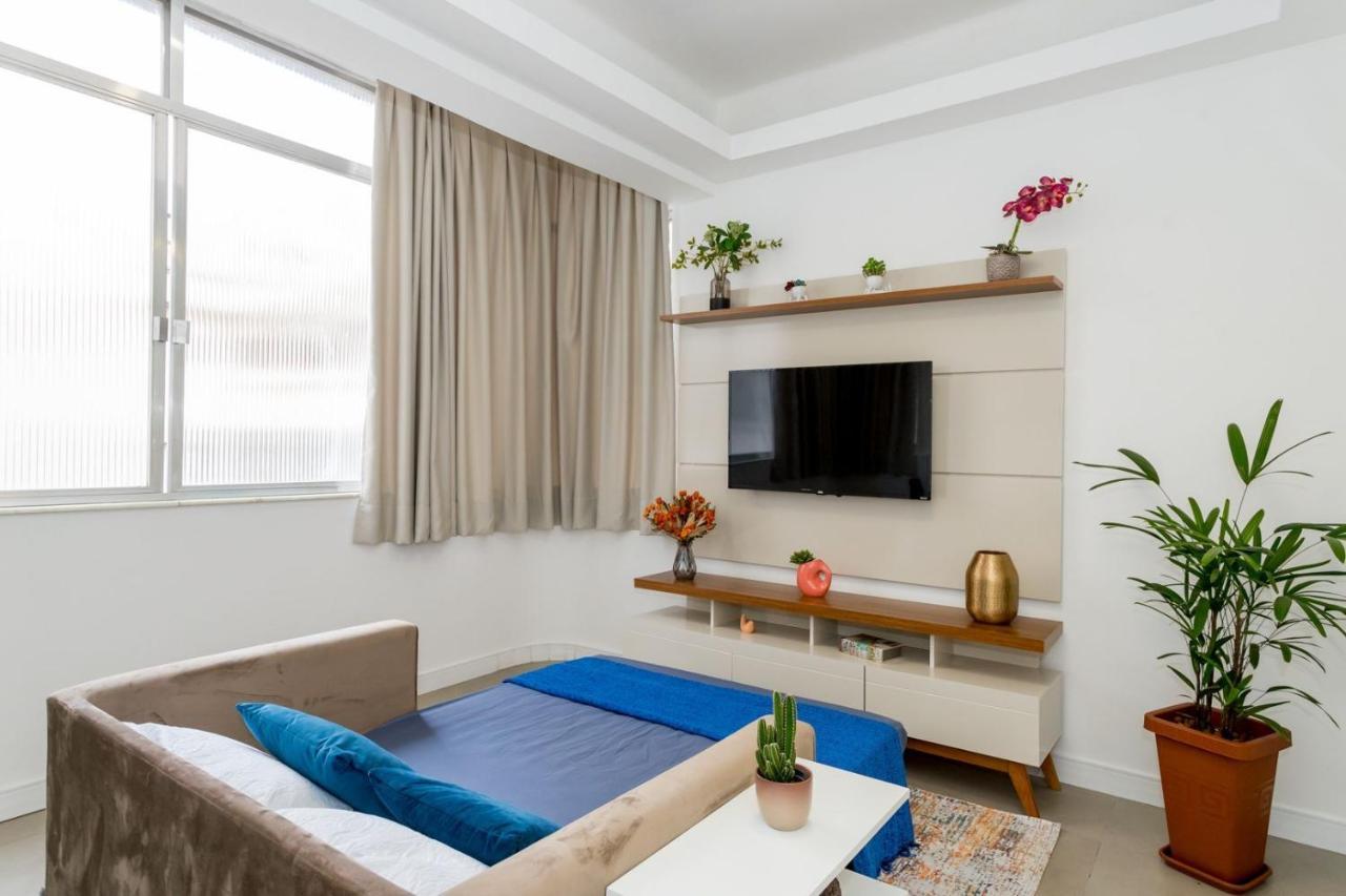 Relax Em Copacabana, Quarto E Sala, 150 Mt Da Praia, Cozinha, Maq De Lavar Roupa E Ar Rio de Janeiro Kültér fotó