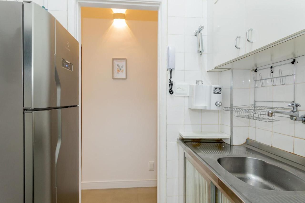 Relax Em Copacabana, Quarto E Sala, 150 Mt Da Praia, Cozinha, Maq De Lavar Roupa E Ar Rio de Janeiro Kültér fotó